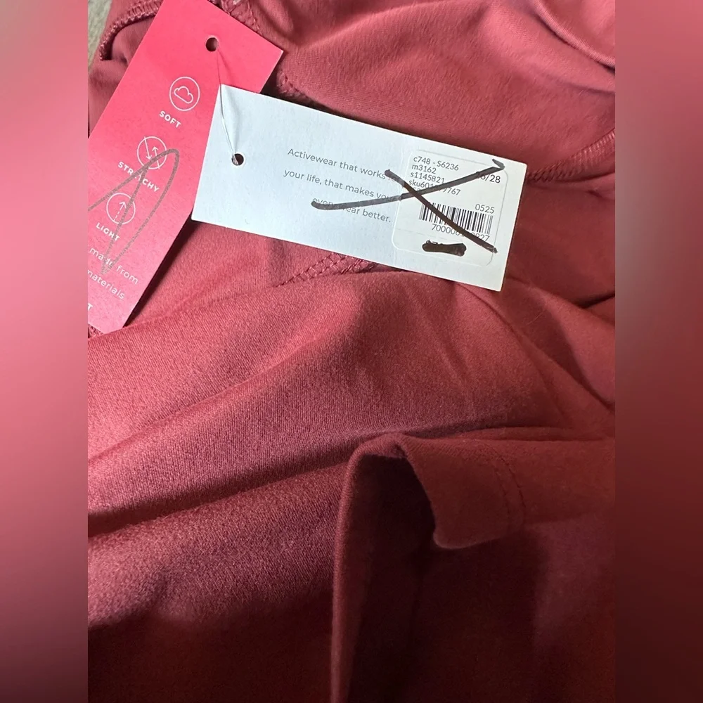 LIVI for LANE BRYANT size 26/28,  Burgundy V-Neck Dress. NWT!